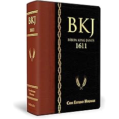 Bíblia King James 1611 de Estudo Holman